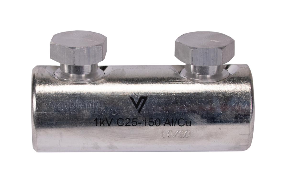 Skruskjøtehylser Melbye 1kV Al/Cu - Skruskjøtehylse 1kV 25-150mm2 