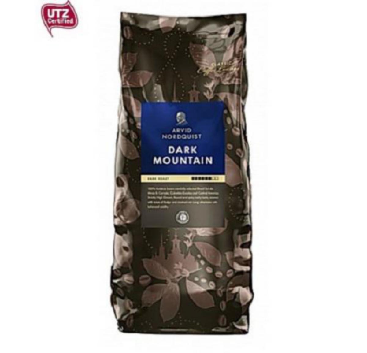 Kaffe Arvid Norquist - Kaffe Dark Mountain hele bønne Arvid Norquist 1000g