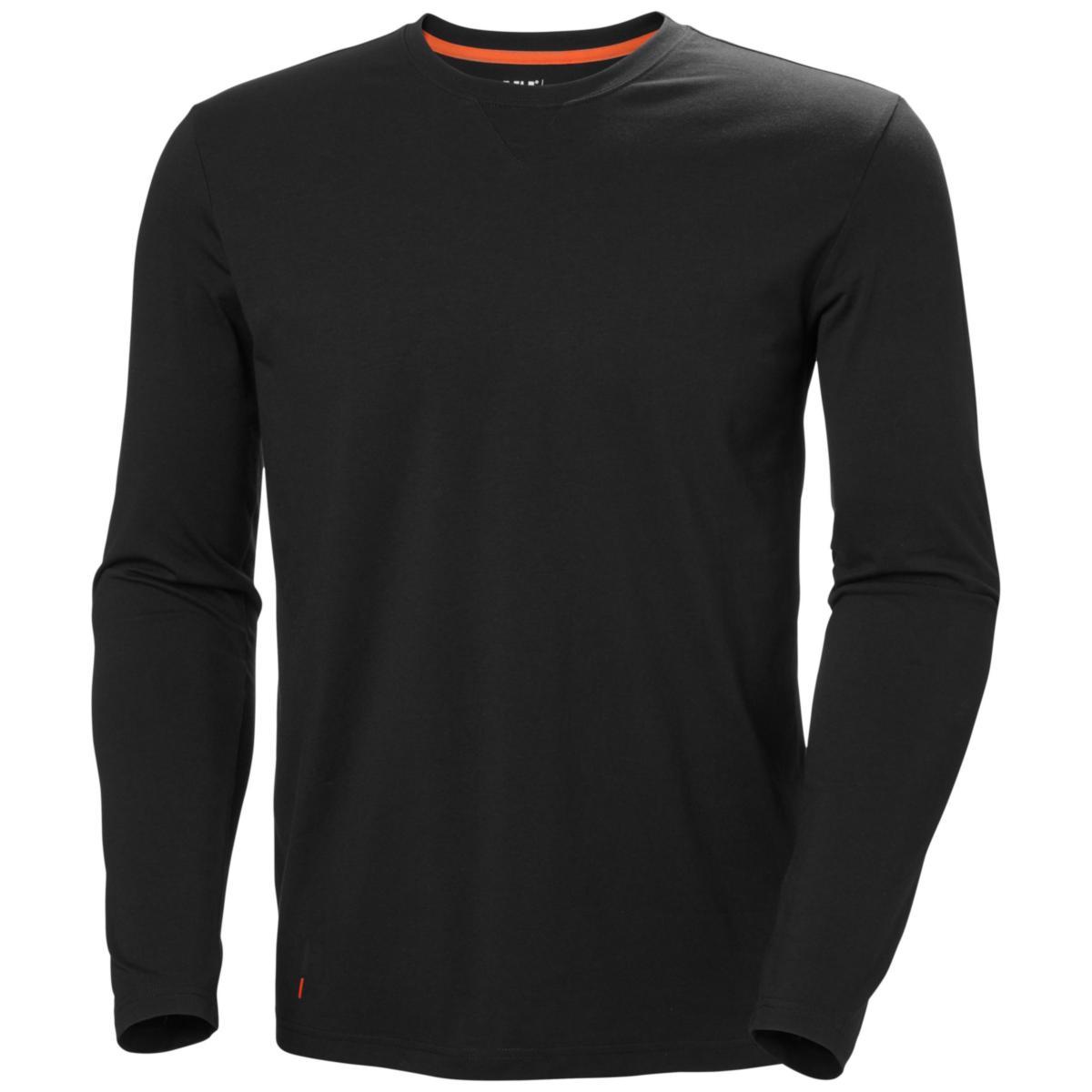 T-skjorte langermet HH Evo - T-skjorte langermet HH Evo svart str 3XL
