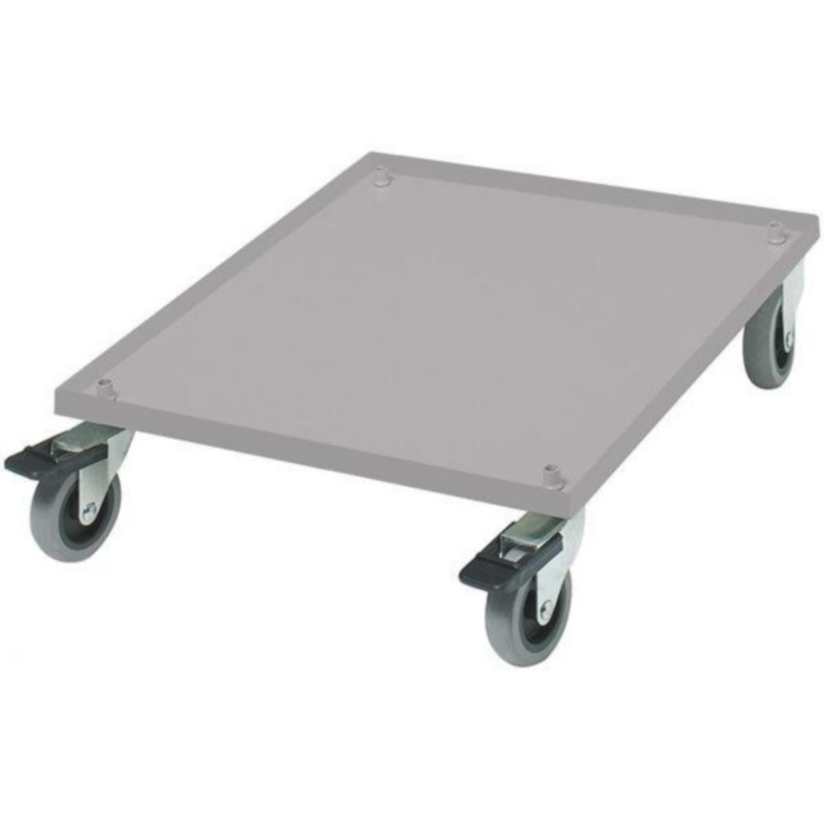 Hjulunderstell SM skuffeseksjon - Hjulunderstell skuffeseksjon SM 375x485mm lys grå