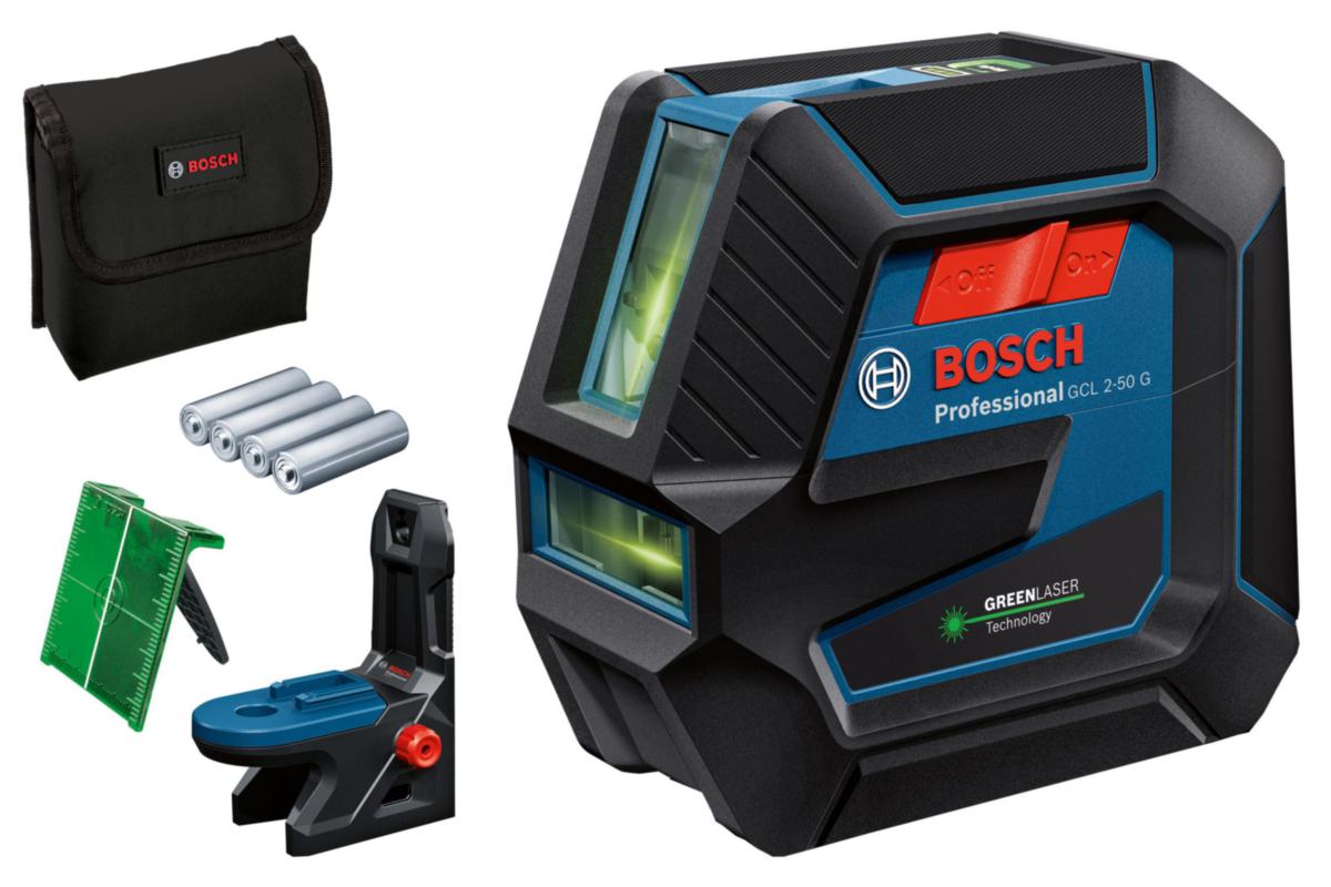 Kombilaser Bosch GCL 2-50/RM10 - Kombilaser grønn GCL 2-50/RM10 Bosch