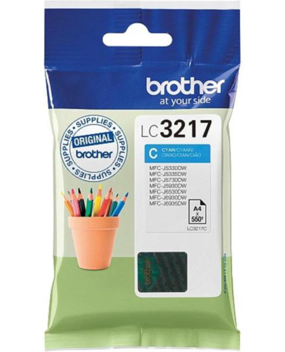 Blekk LC3217 C  Brother blå - Blekk LC3217 C  Brother blå