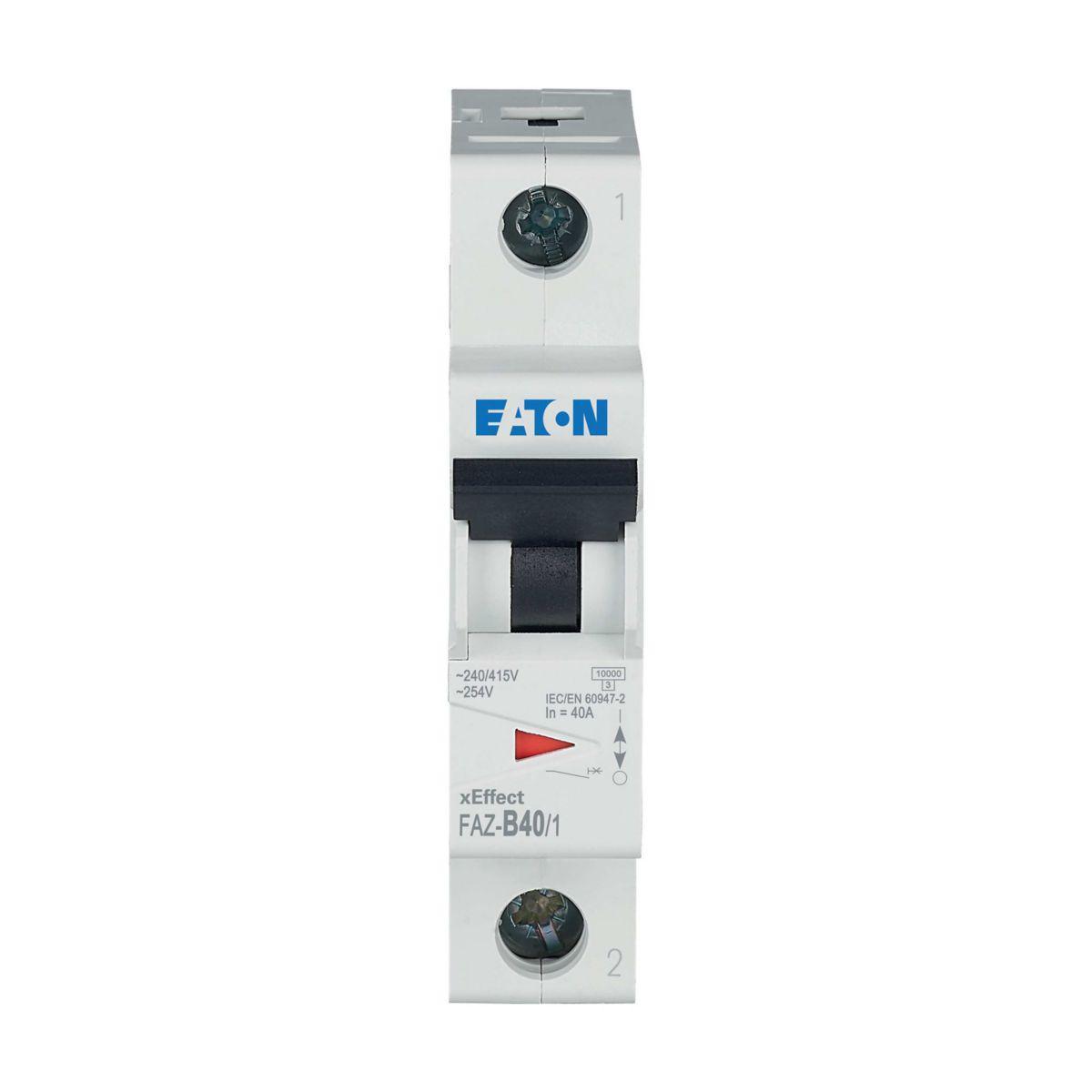 Elementautomat Eaton B FAZ - INDUSTRIAUTOMAT 40A 1P/B