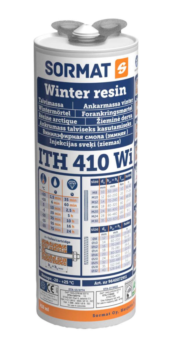 Ankermasse Sormat ITH-WI - Forankringsmørtel ITH-WI Sormat 410ml ETA-13/0774