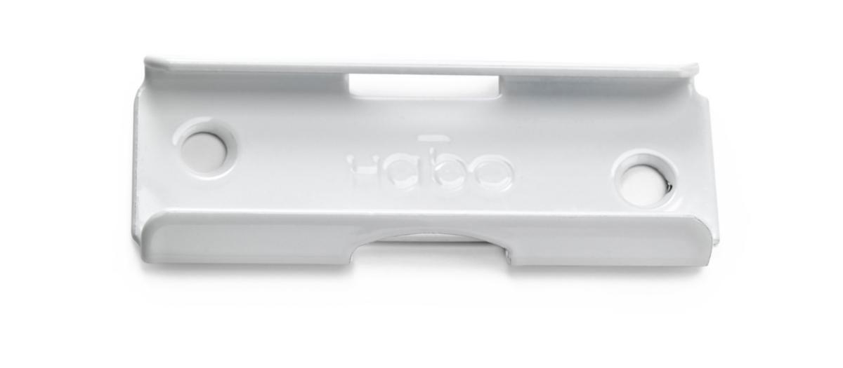 Gardin/veggskinne A420-H2 - Gardinbeslag A420-H2 a-collection 75mm hvit 2pk