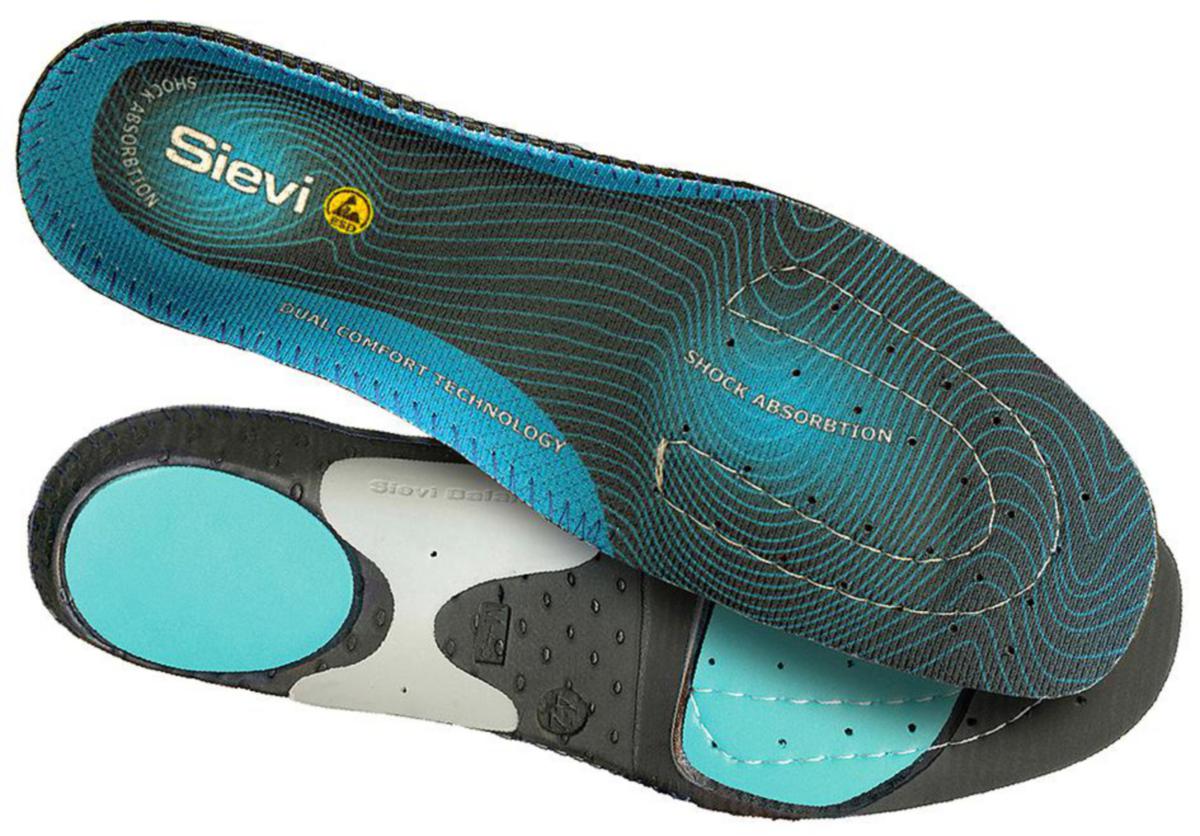 Innersåle Sievi Dual Comfort Plus Xtra - Innersåle Sievi Dual comfort Plus Xtra high blå str 42