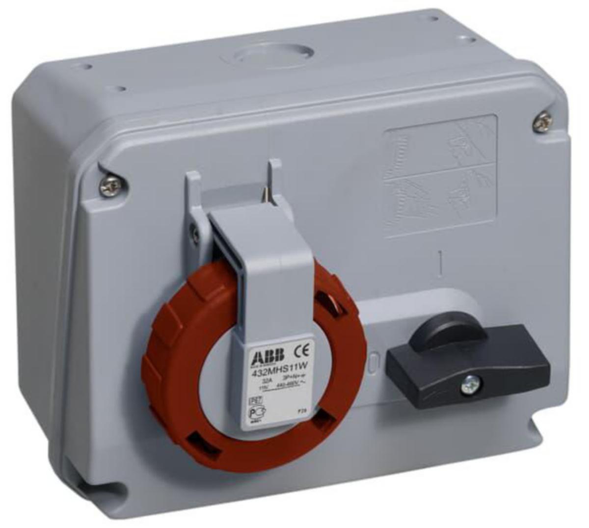 Stikkontakt IPS CUBV 463MHS6W Amphenol - IPS CUBV 463MHS6W IP67 