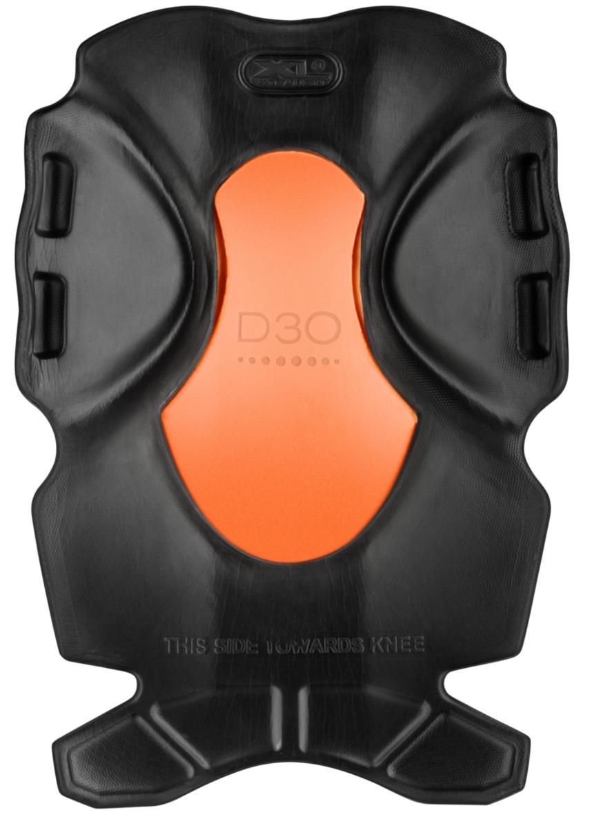 Kneputer Snickers Workwear® 9191 XTR D3O® - Kneputer Snickers 9191 XTR D30 svart/oransje one size