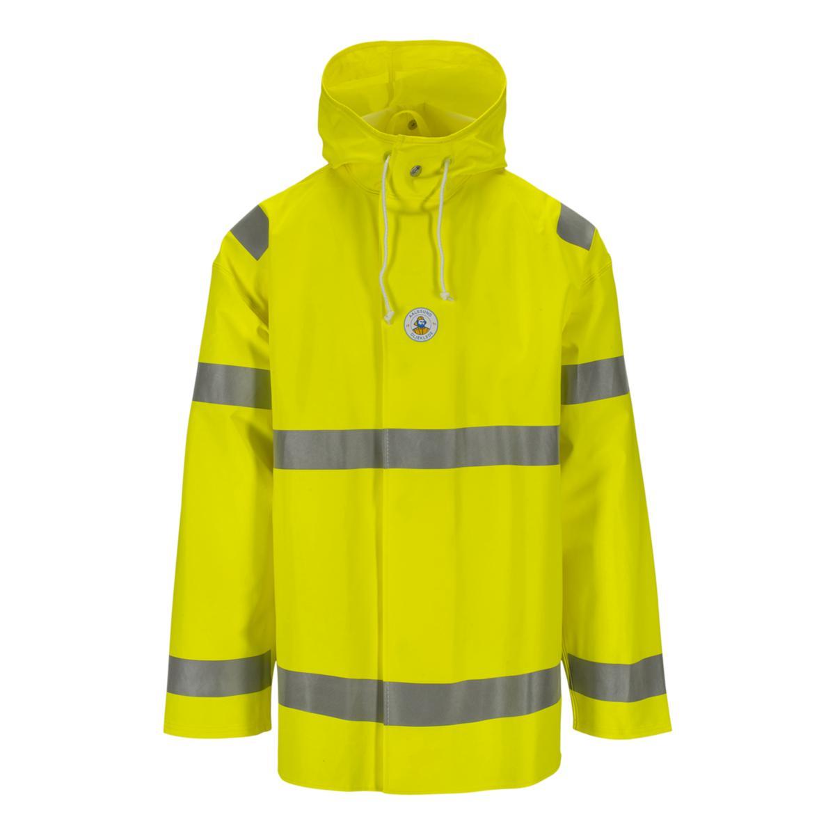 Regnjakke AAPW Oslo HiVis kl.3 - Regnjakke AAPW Oslo HiVis kl.3 gul str M
