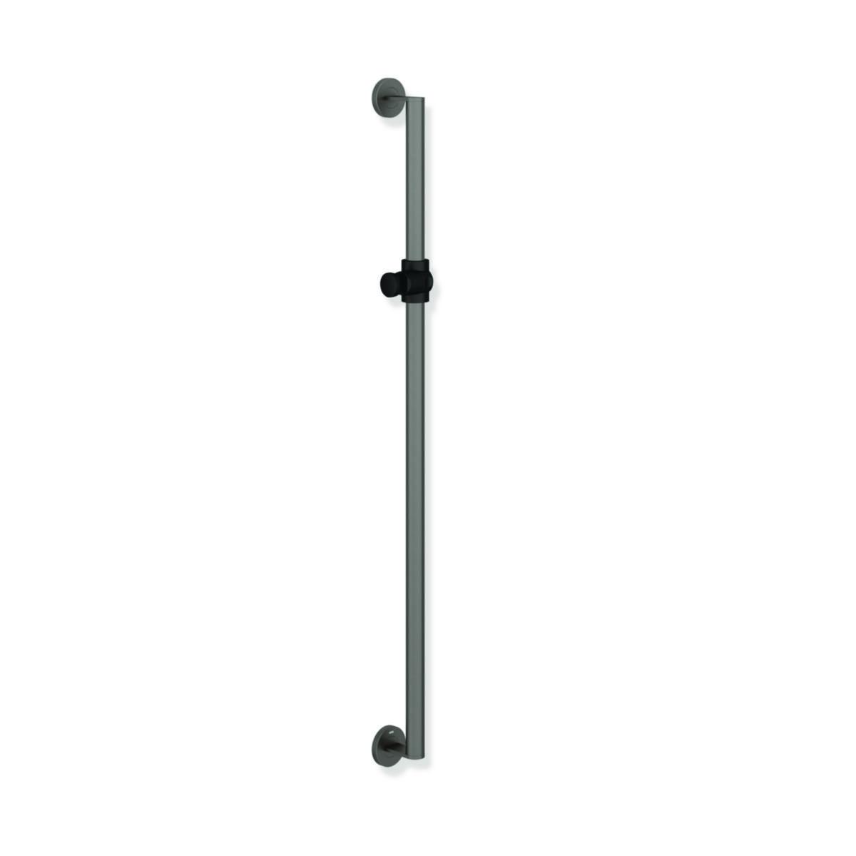 Dusjstang med holder for dusjhode 900mm, HEWI - HEWI dusjstang med holder matt antr/m.svart 900mm