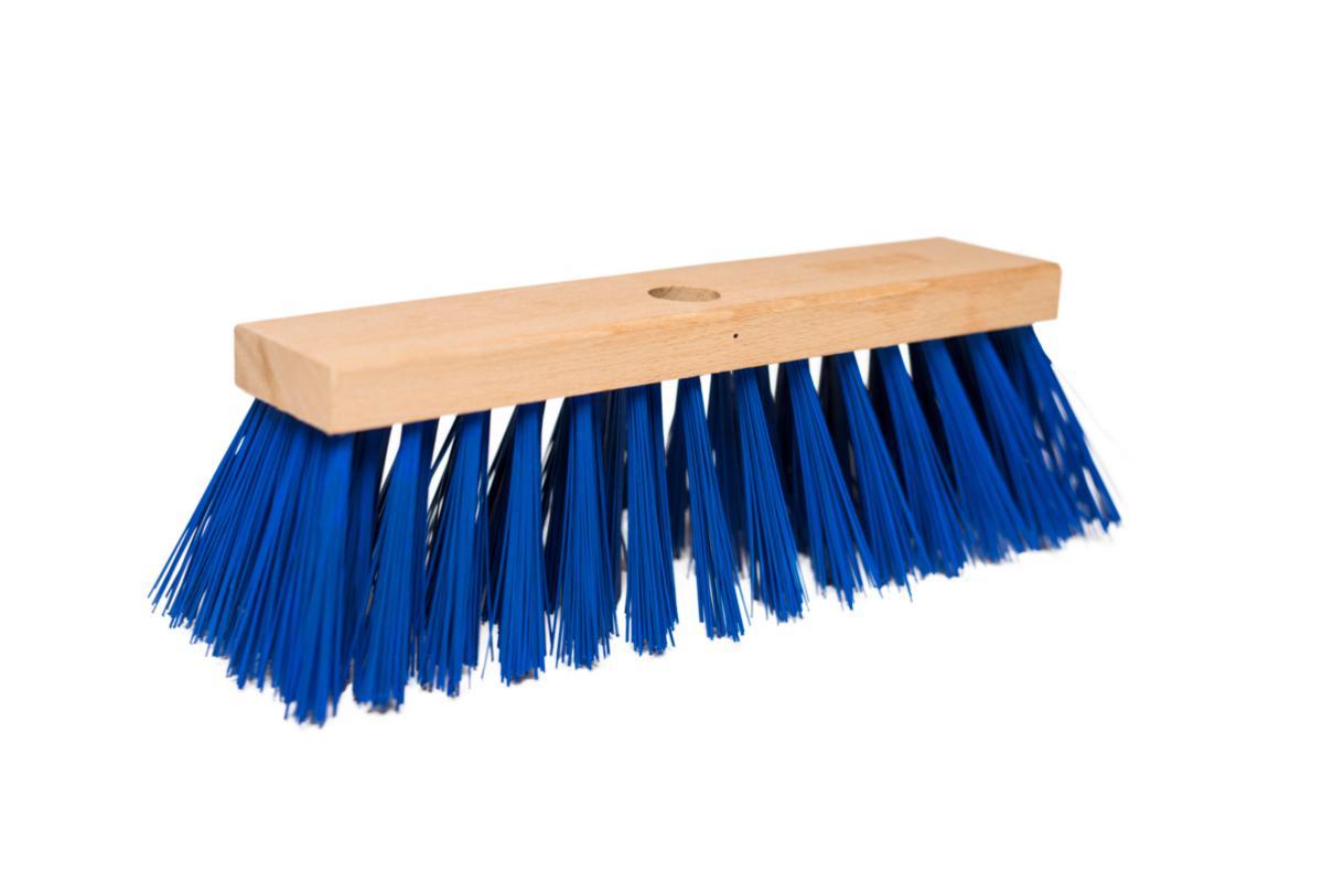 Plastkost Day-System - Plastkost trerygg av bøk 400X65mm blå