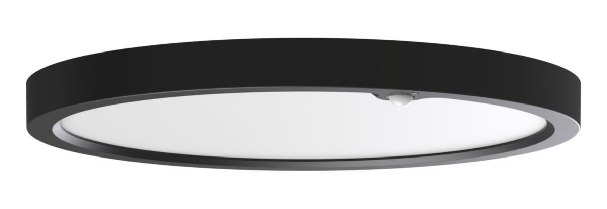 Plafond ANETA Lighting RING EVO - Plafond Ring Ø300 PIR 15W Aneta Ring evo sort