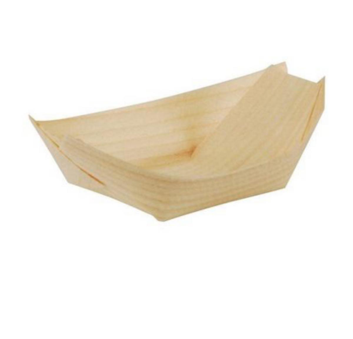 Demoskål Papstar - Demoskål Tre Båtformet Papstar 110x65mm (50)