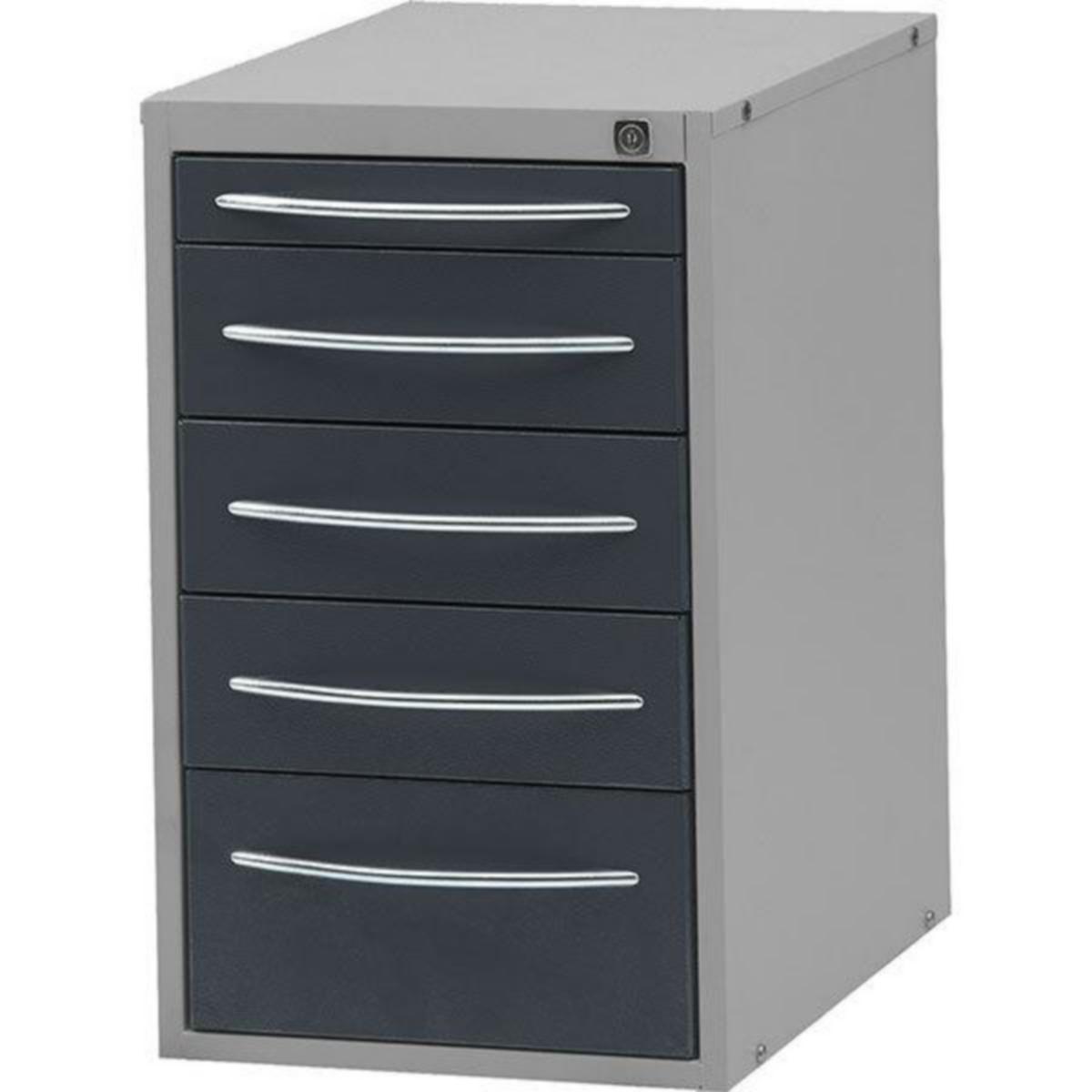 Skuffeseksjon SM - Skuffeseksjon SM 375x485x600mm 5 skuffer