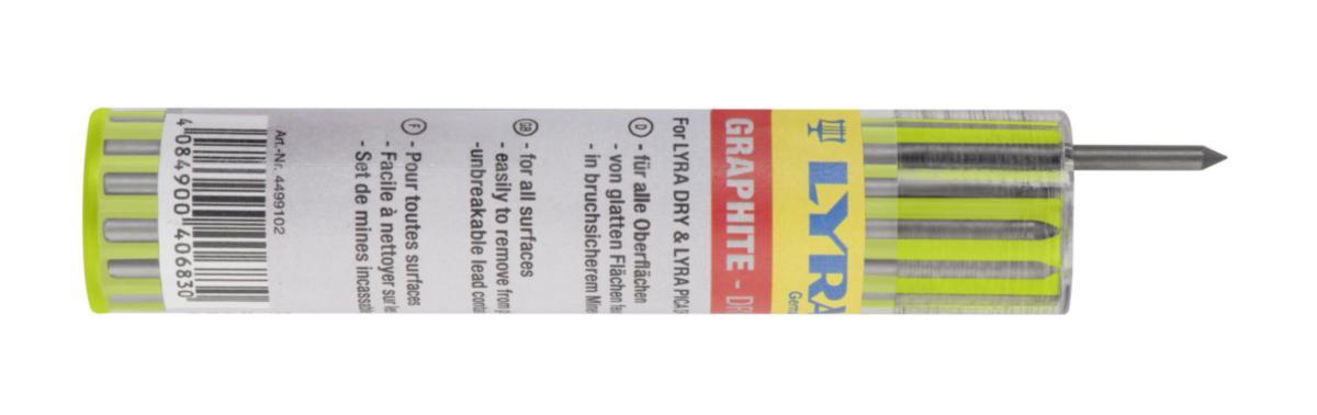 Merkestift Lyra Dry Grafit 2B - Stift Dry Grafit 2B Lyra grafittgrå 12pk