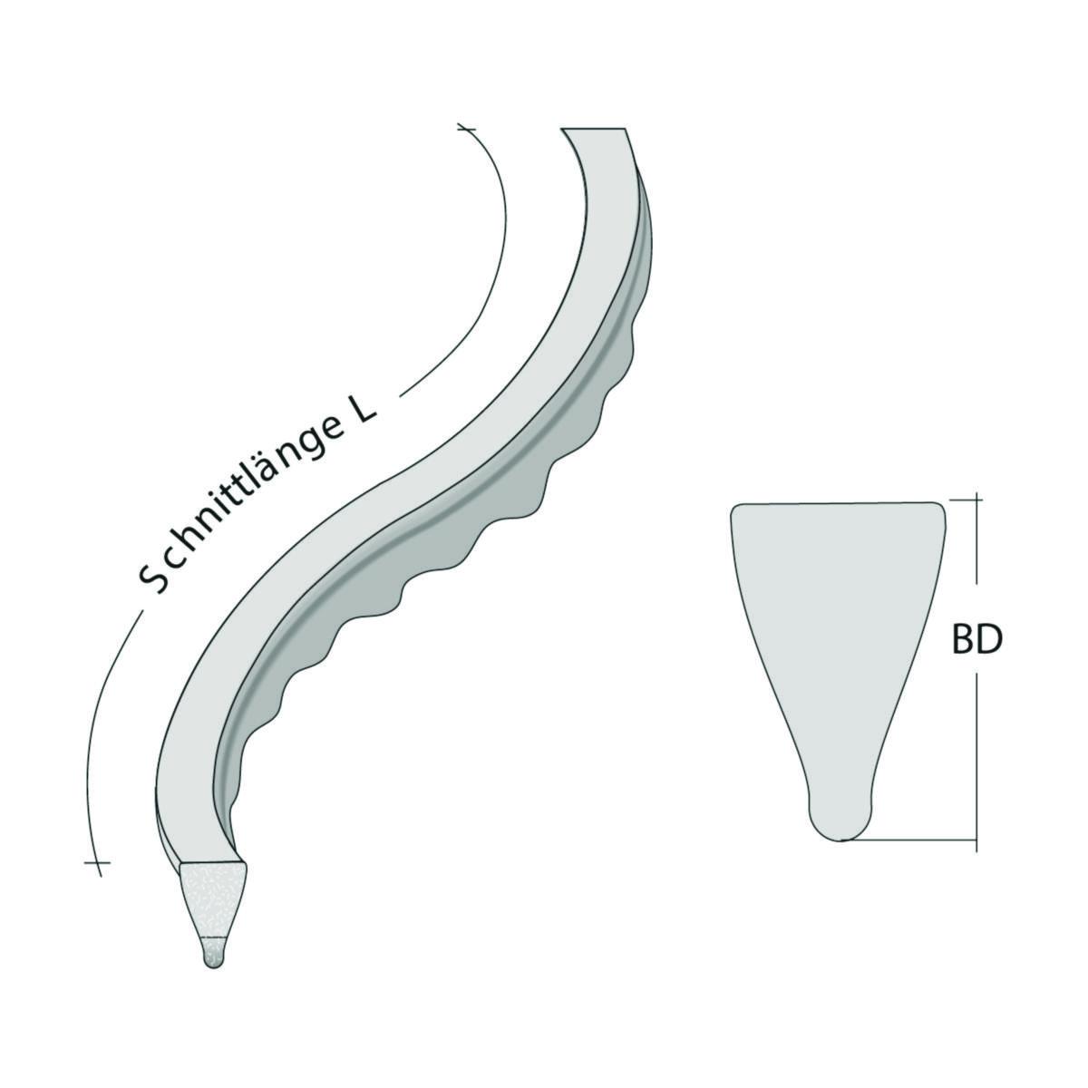 Betonglist Ål med nupper Lengde 80cm - Betonglist Ål m/nupper høyde: 30mm Lengde: 800mm