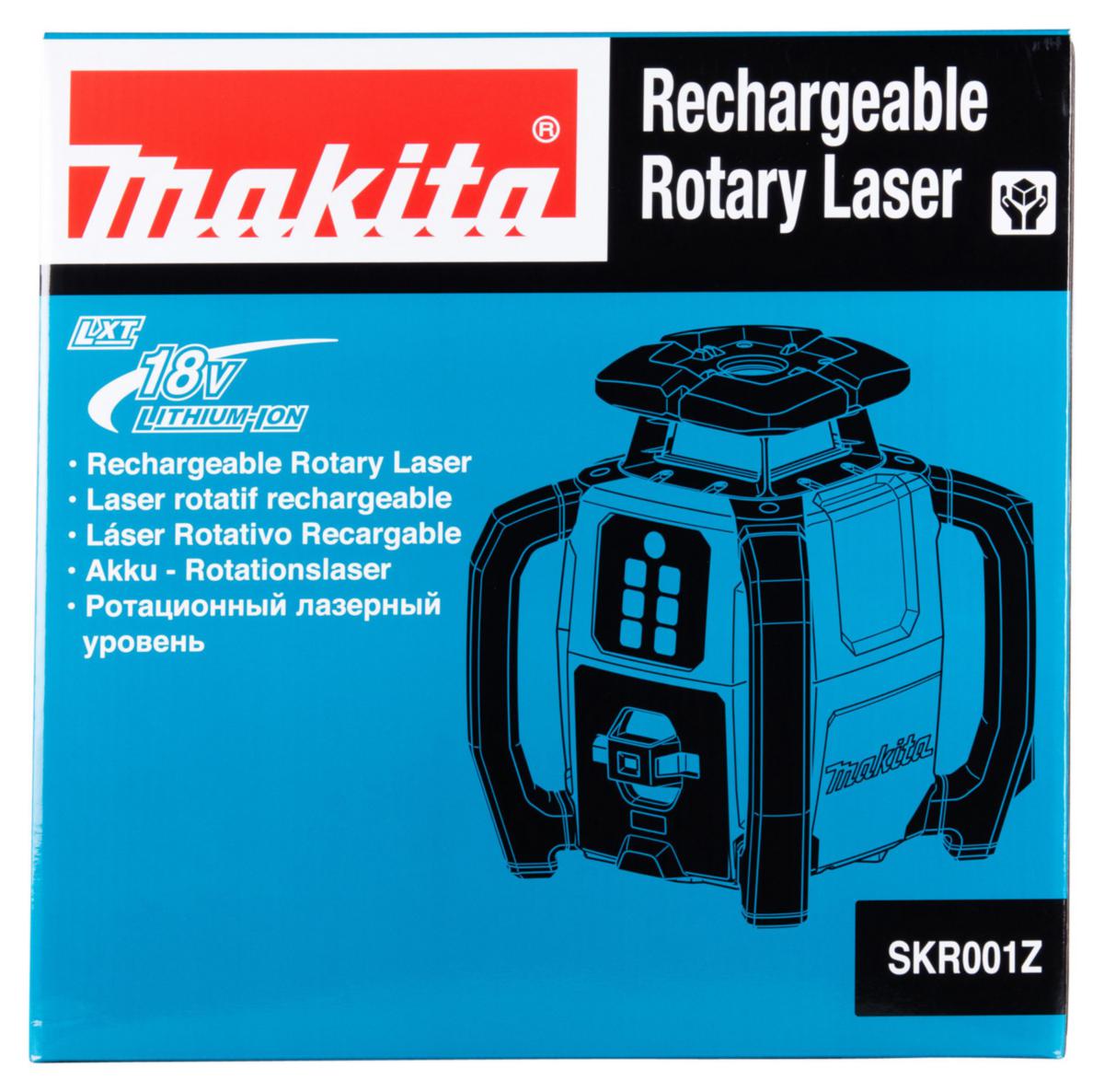 Rotasjonslaser Makita SKR001Z GR 12-40V Solo - Rotasjonslaser SKR001Z GR Makita 12-40V Solo 800m