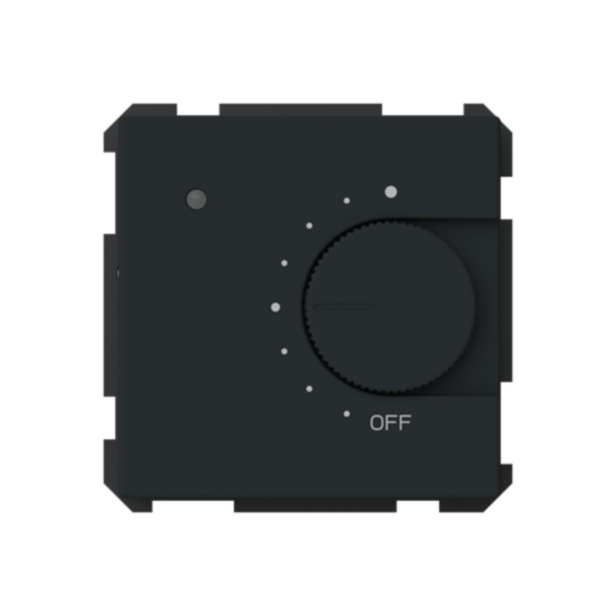 Termostat Impressivo Bluetooth m/Gulvføler - Termostat impre. Svart BT mGF