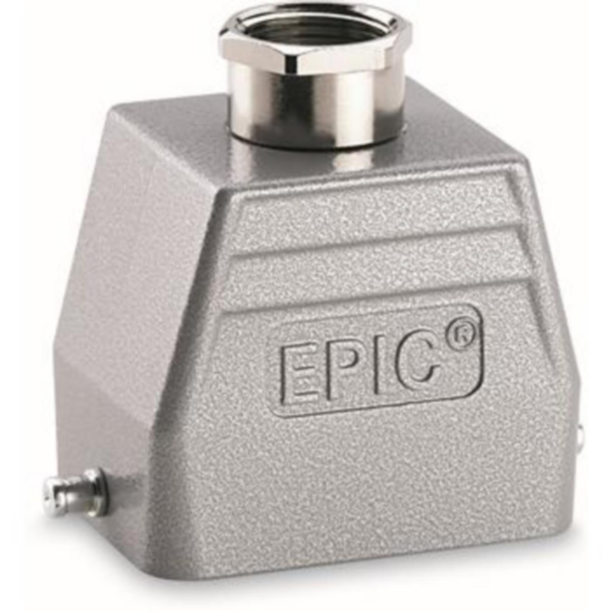 EPIC® Serie H-B for kabel, Toppinnføring, 1 bøyle - Plugg 6pin Topp for M25