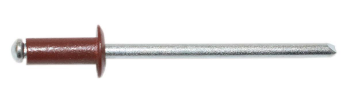 Blindnagle EJOT® standard farget aluminium - Blindnagle 3.2X10 AL/ST Ejot 5.5-7mm teglrød 1000pk