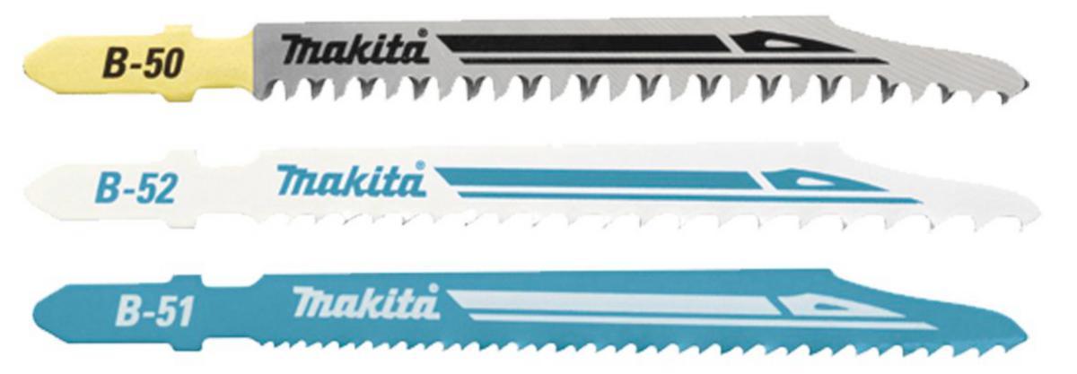 Stikksagbladsett Makita B-06292 - Stikksagbladsett B-06292 Makita 77mm B50.B51.B52 3pk