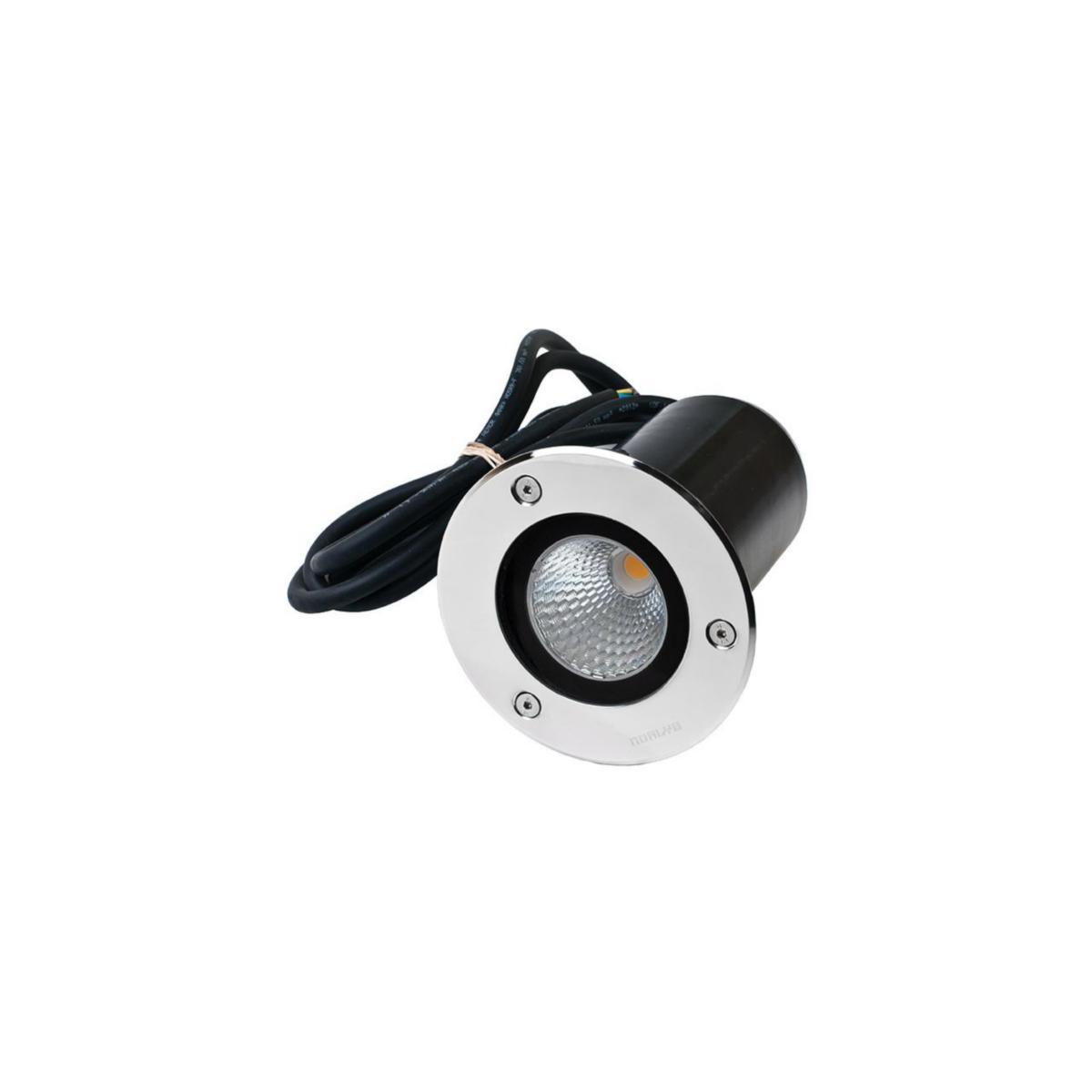 Armatur for nedgraving Norlys Rena Rund - Rena 1760 4W 3000K L70>50 000h 318lm 79,5lm/W