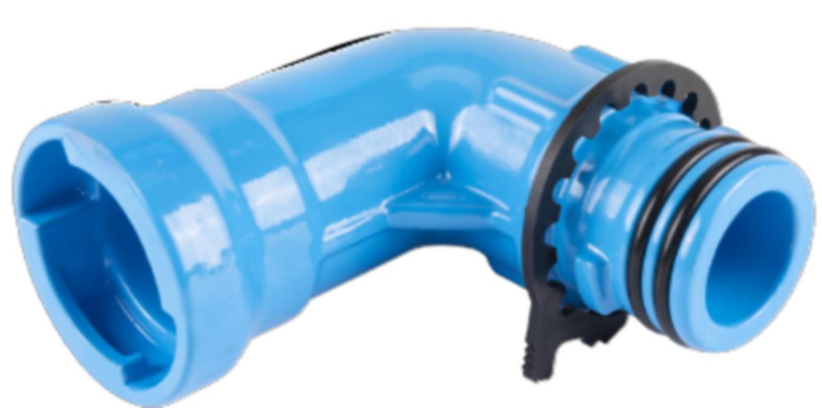 ZAK® Albue 90º spiss/muffe (Haidro 647-00) - Albue 90° Zak 46/46 spiss/muff Haidro 647-00