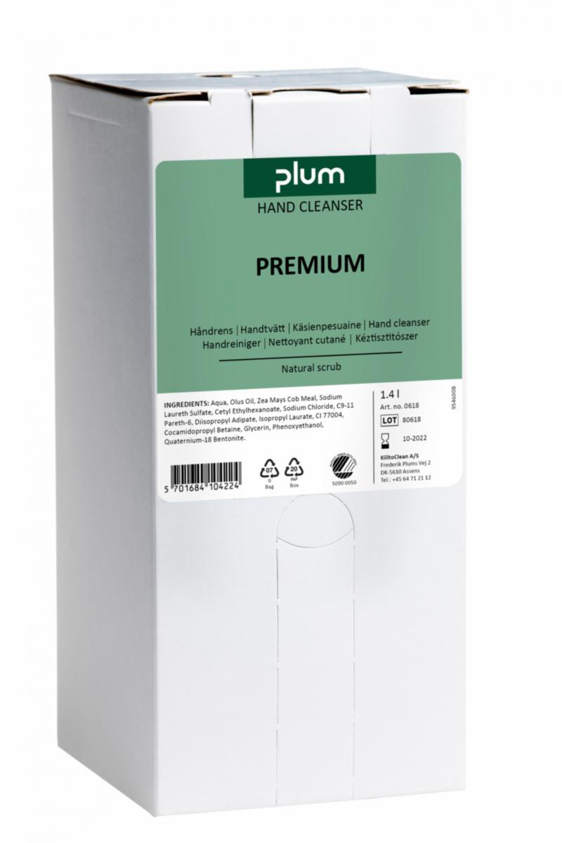 Håndrengjøring Plum Premium - Håndrengjøring Premium Plum MP-dispenser 1.4L