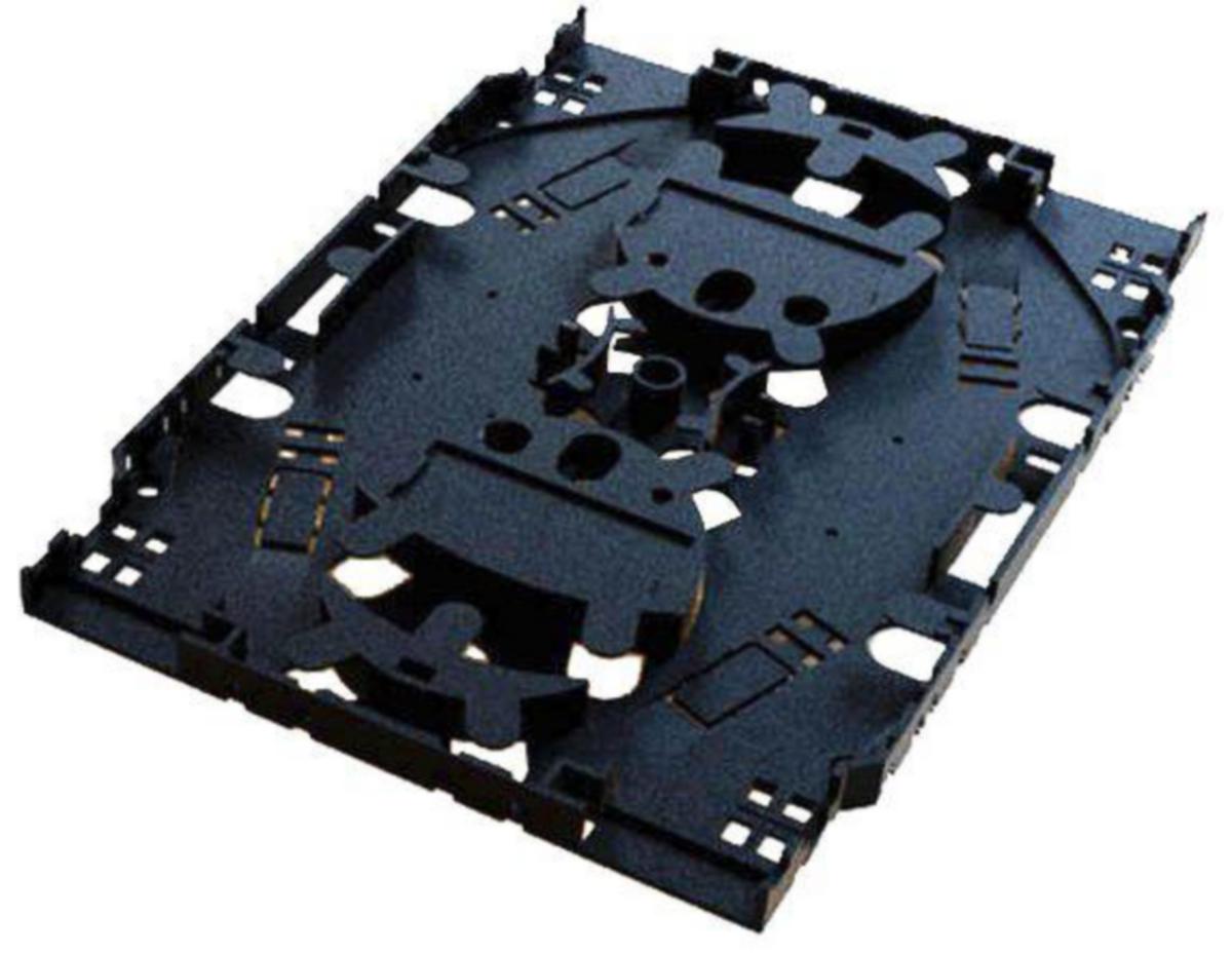 Skjøteholder Fiber Melbye - EC2 Skjøtekassett 24fiber Sort