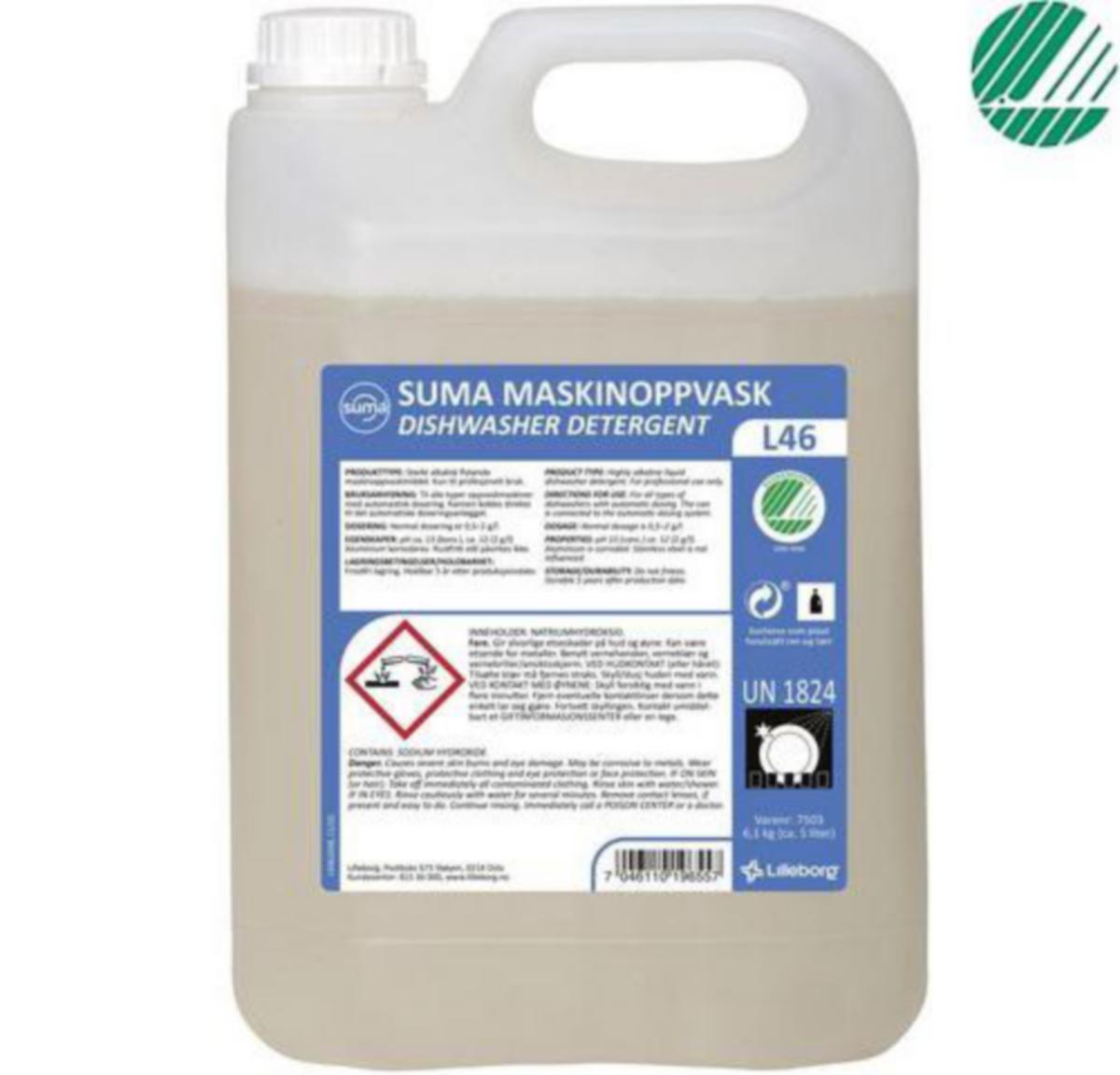 Maskinoppvask Suma® Flytende - Maskinoppvask L46 Flytende Suma 6,3kg