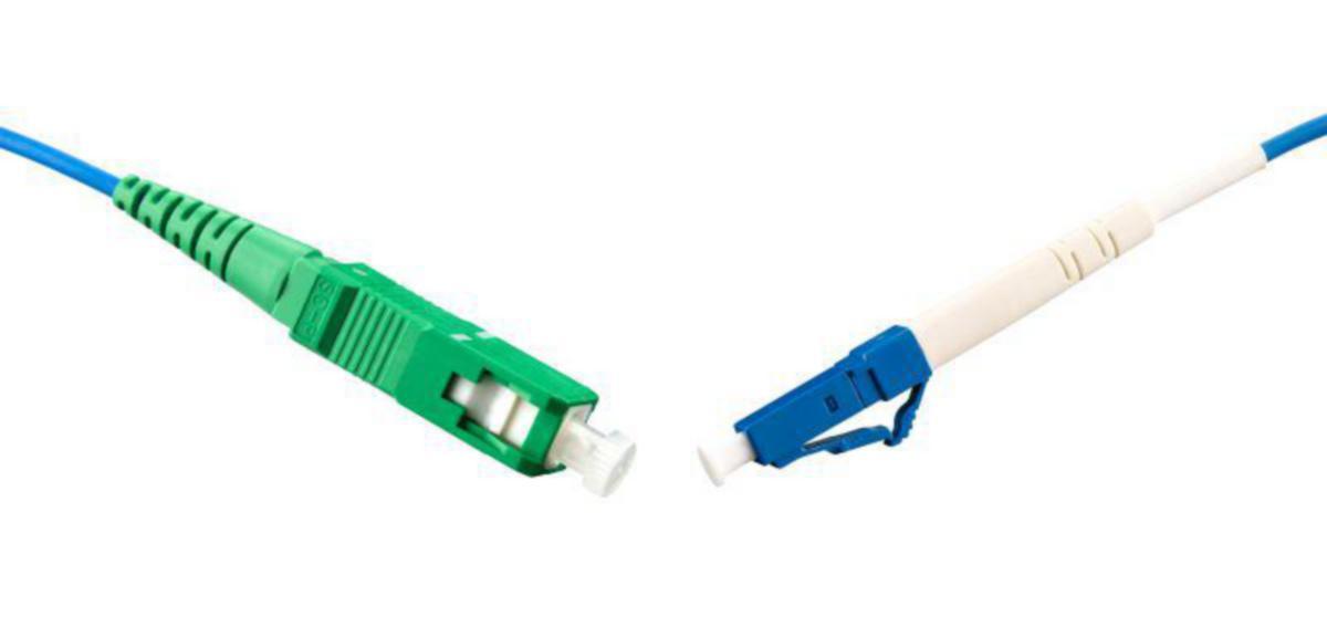 Fibersnor Melbye SM SC-LC - Fibersnor SM SC/A-LC 0.5m