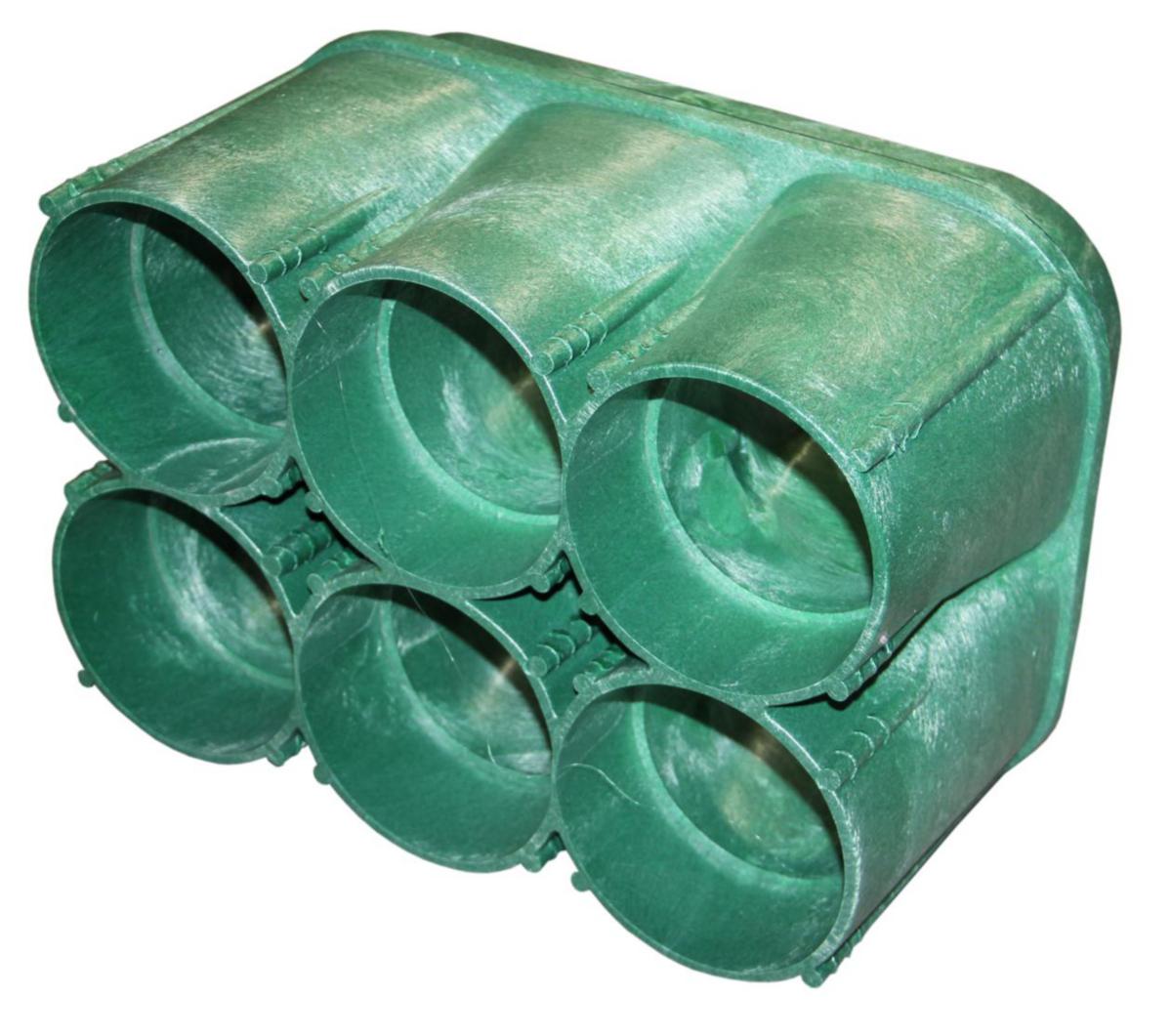 Kanaler Melbye - 6-løps Overgang til 6st 110mm