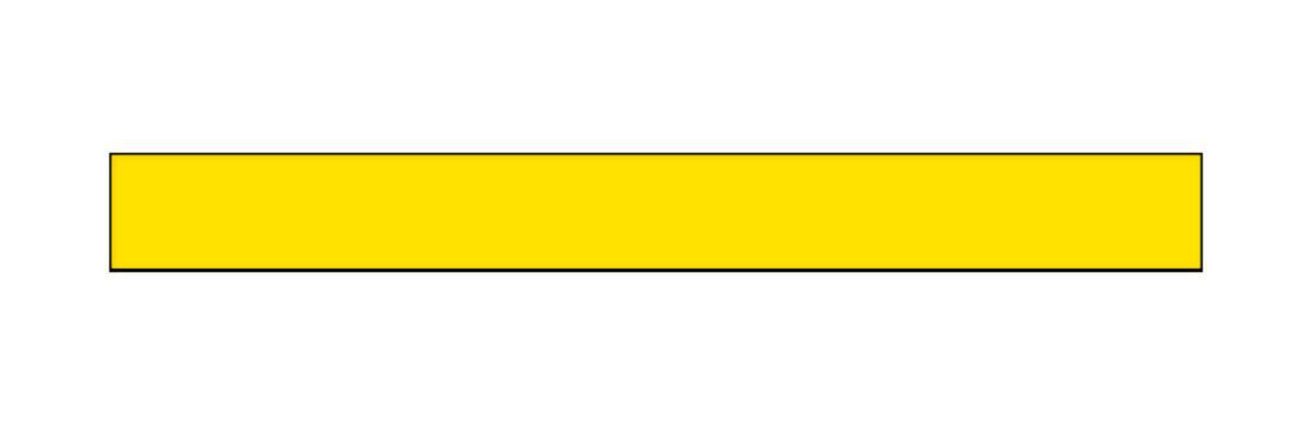 Gulvmerking Systemtext gul - Selvklebende Gulvmerking Gul Systemtext 25mx50mm