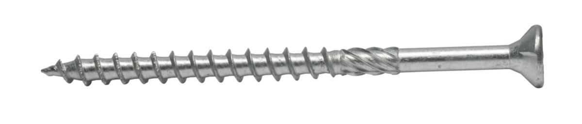 Treskrue Torx FIXX, elforzinket - Treskr 5.0X80 EZ SH TX25 100 elforzinket senkhode FIXX