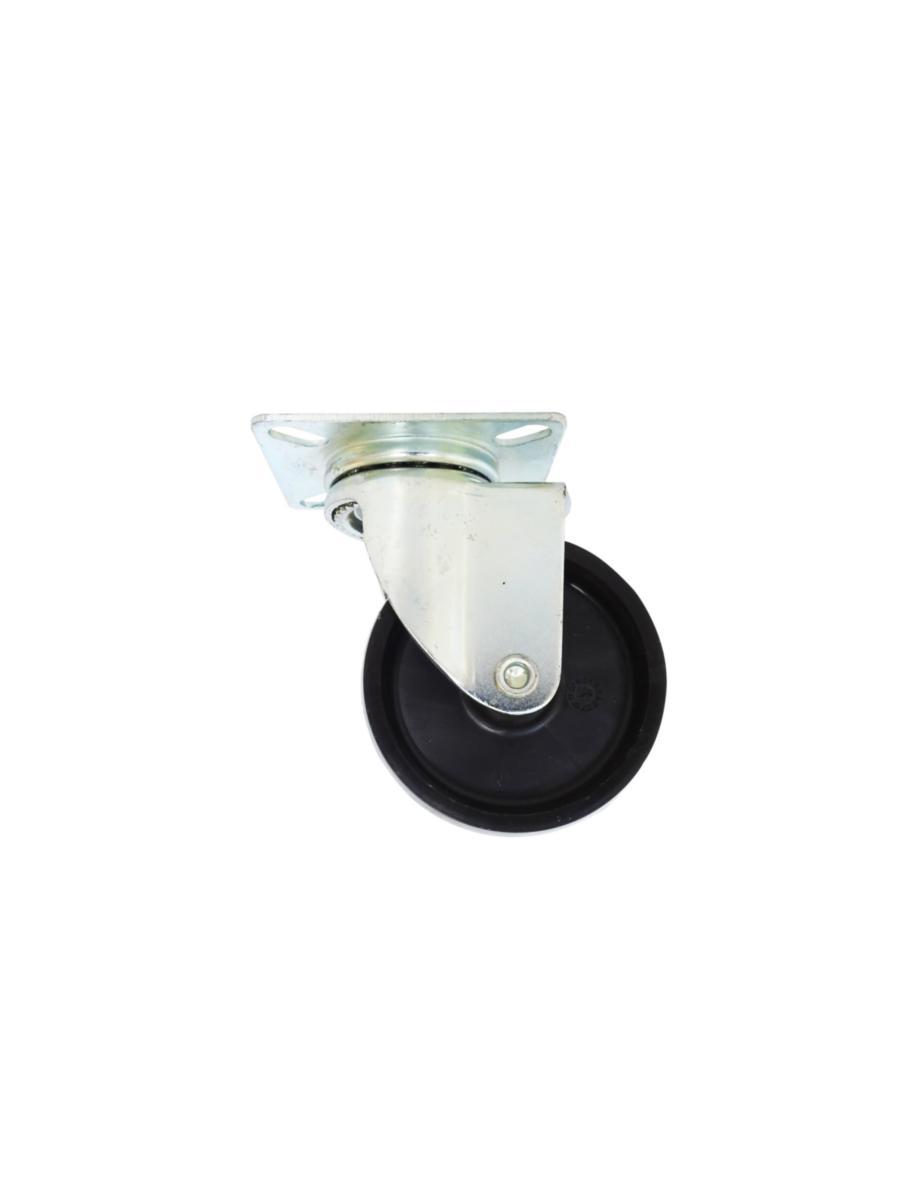 Lenkehjul Tente 2470DIK kulelagret - Lenkehjul gummi plate Tente Ø50mm 2470Dik050P40