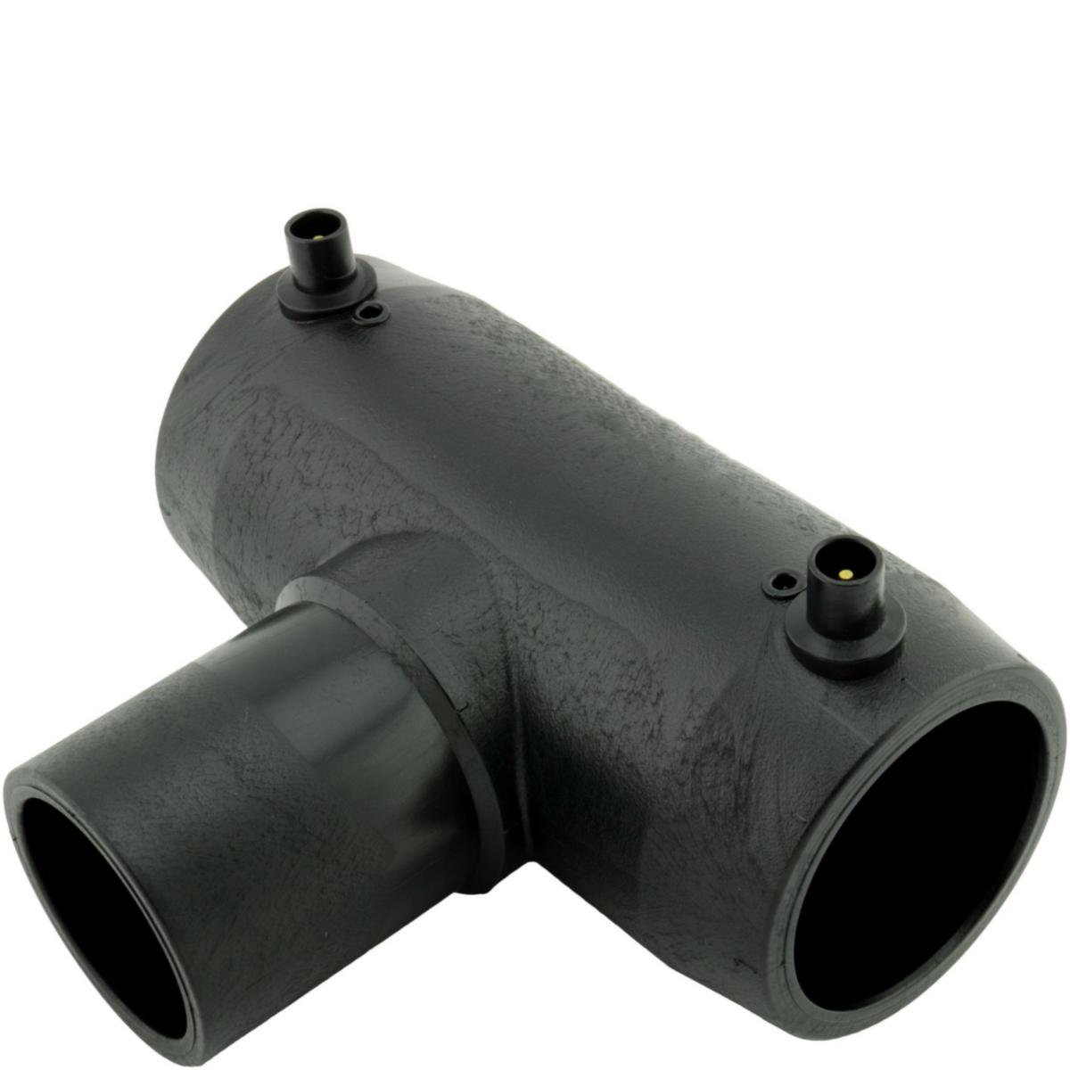 Elektro t-rør PE100 TELE-A, GPA - 63 mm elektro t-rør 90° PE100 SDR11