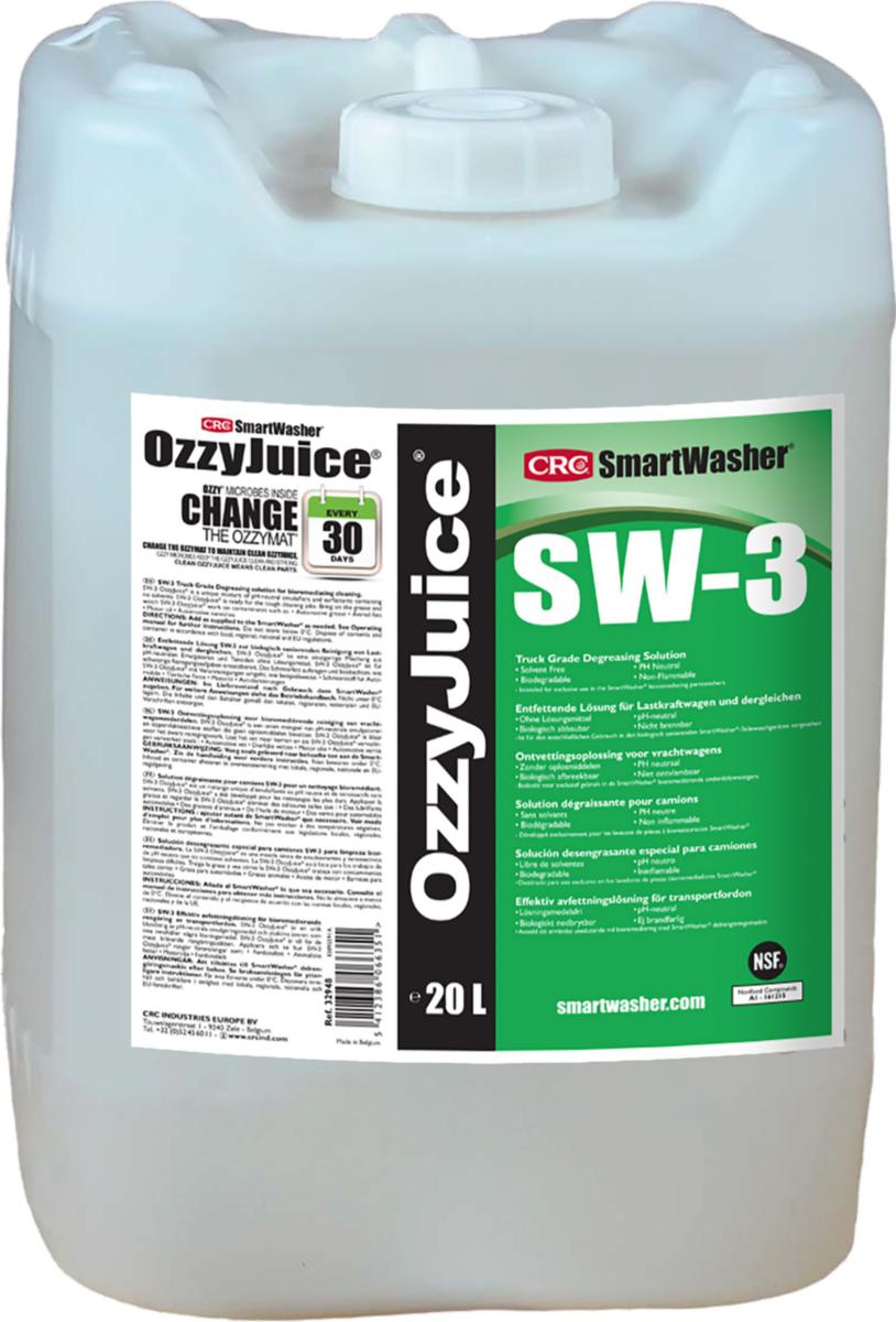 Rensevæske Ozzy Juice - Rensevæske Ozzy Juice CRC f/ Delevasker 20L