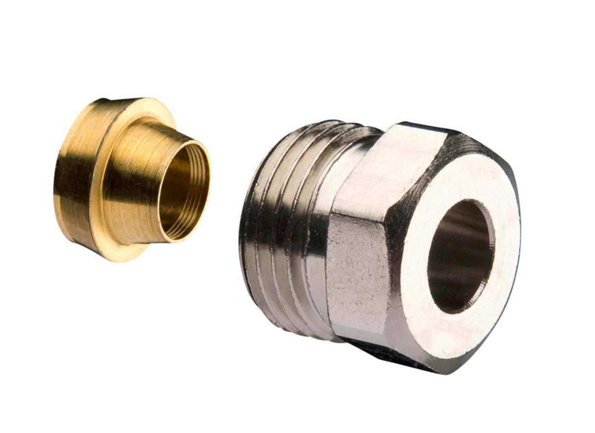 Klemringskobling Kombi - 1/2" x 12 mm kombi-kopling 