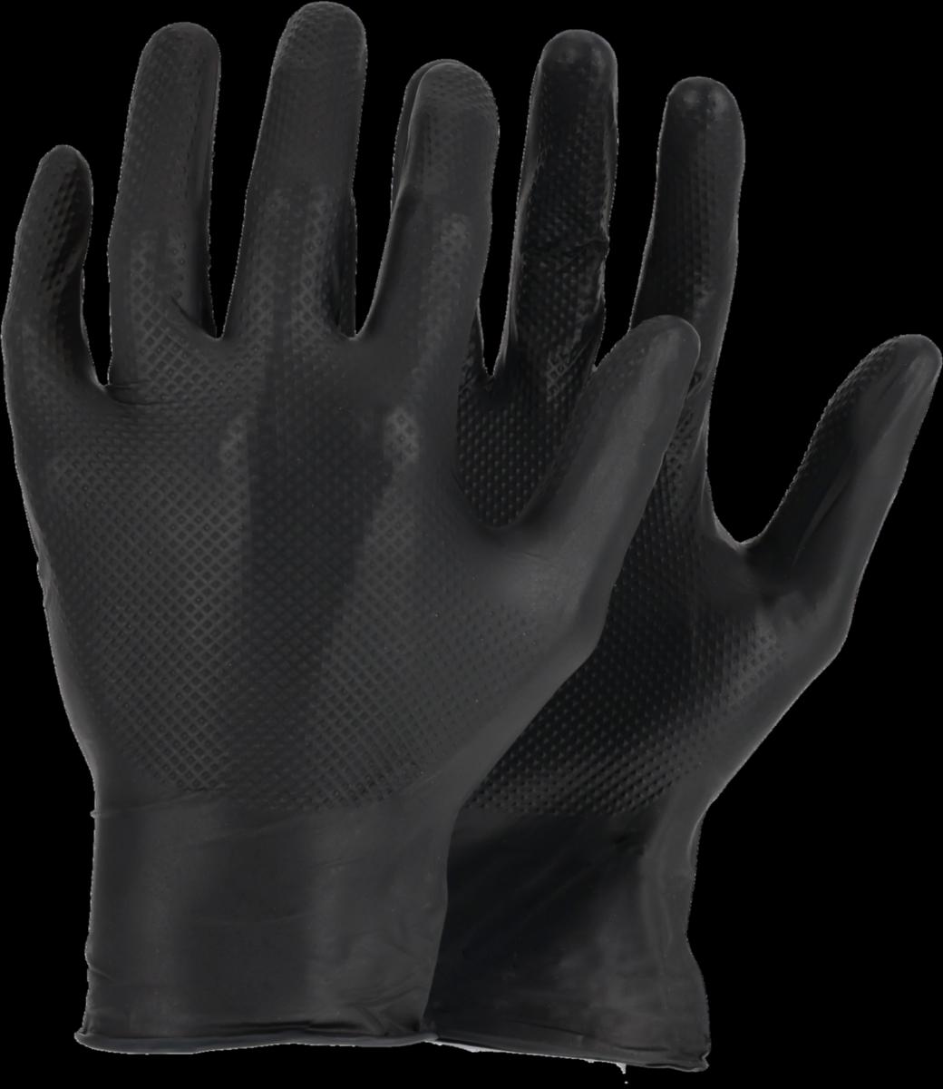 Engangshanske Tegera 84515 Svart - Engangshanske nitril Tegera Chemforce 84515 str 7