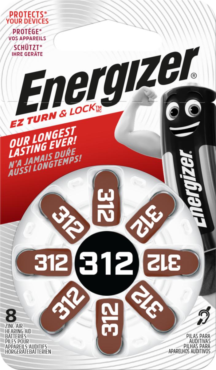 Batteri Energizer Zinc Air - BATTERI Zinc Air 312 TL8
