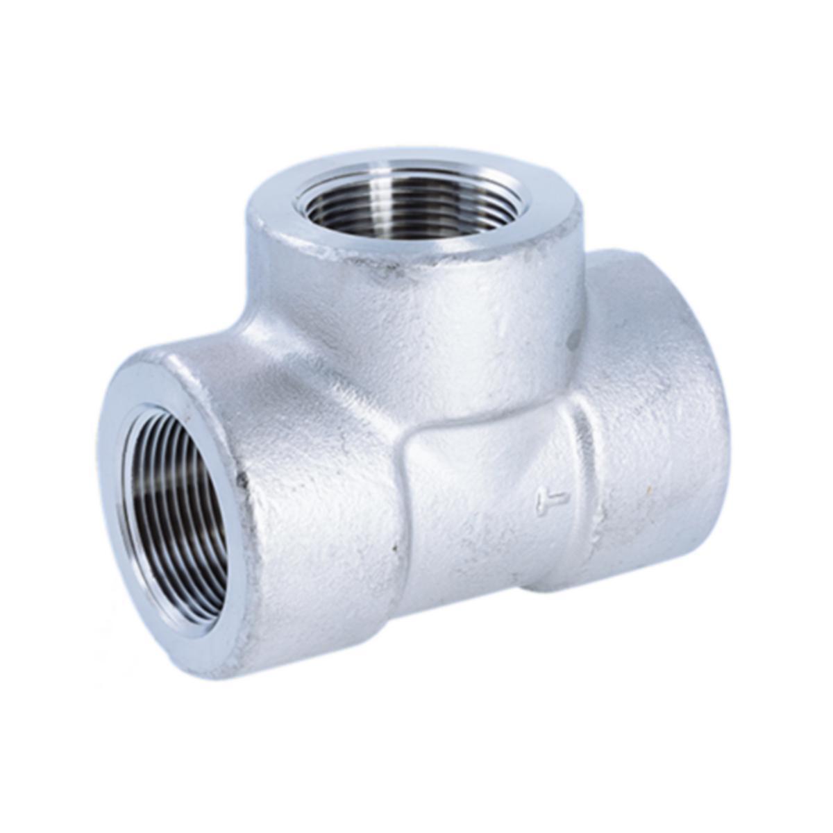 T-rør NPT Syrefast AISI 316 3000# - 1/2" T-rør Syrefast NPT AISI 316 3000#