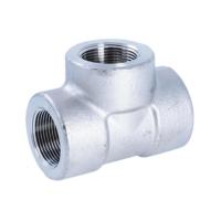 T-rør NPT Syrefast AISI 316 3000#