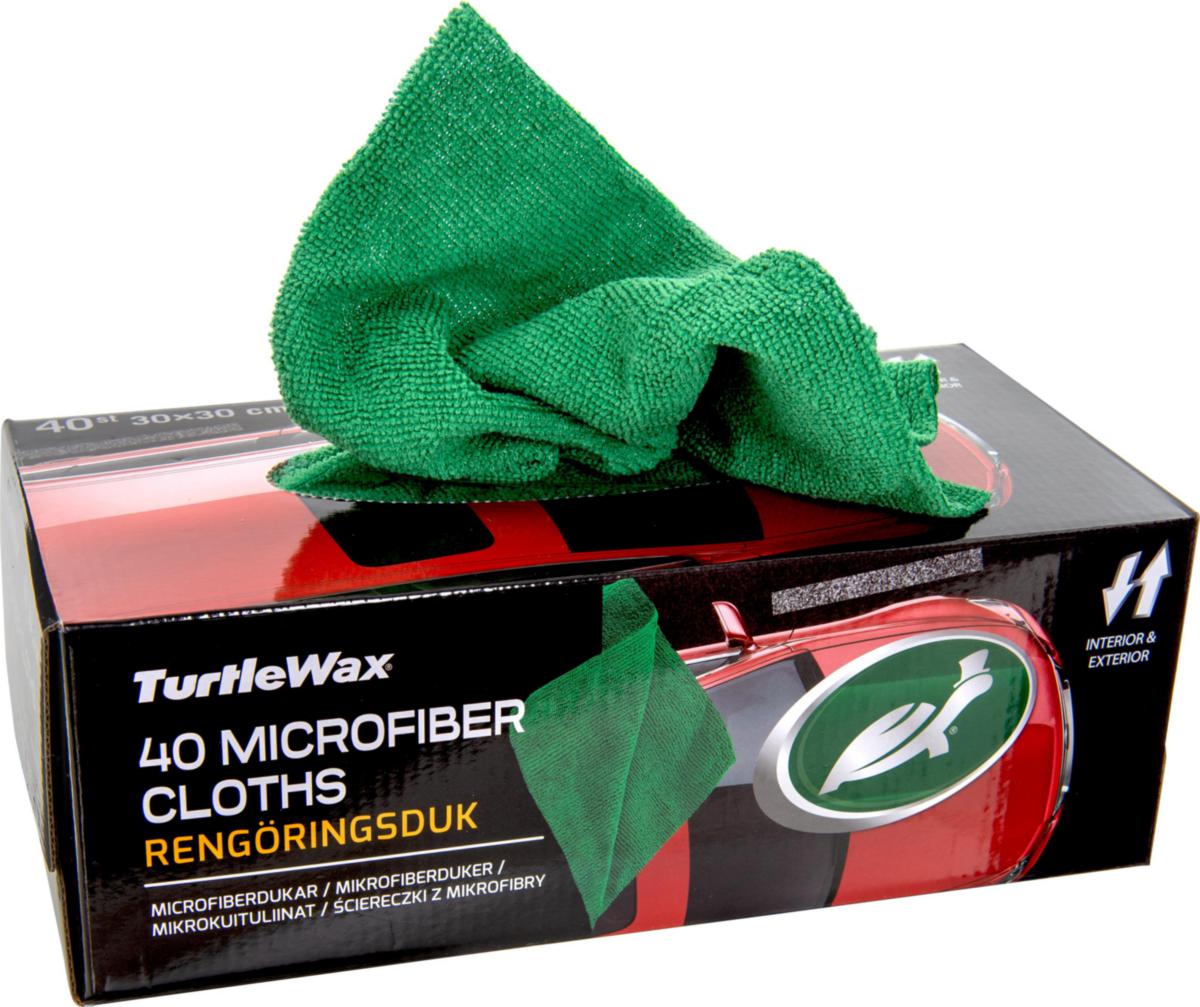 Mikrofiberklut Turtle Wax 40pk - Mikrofiberklut Turtle Wax 40pk