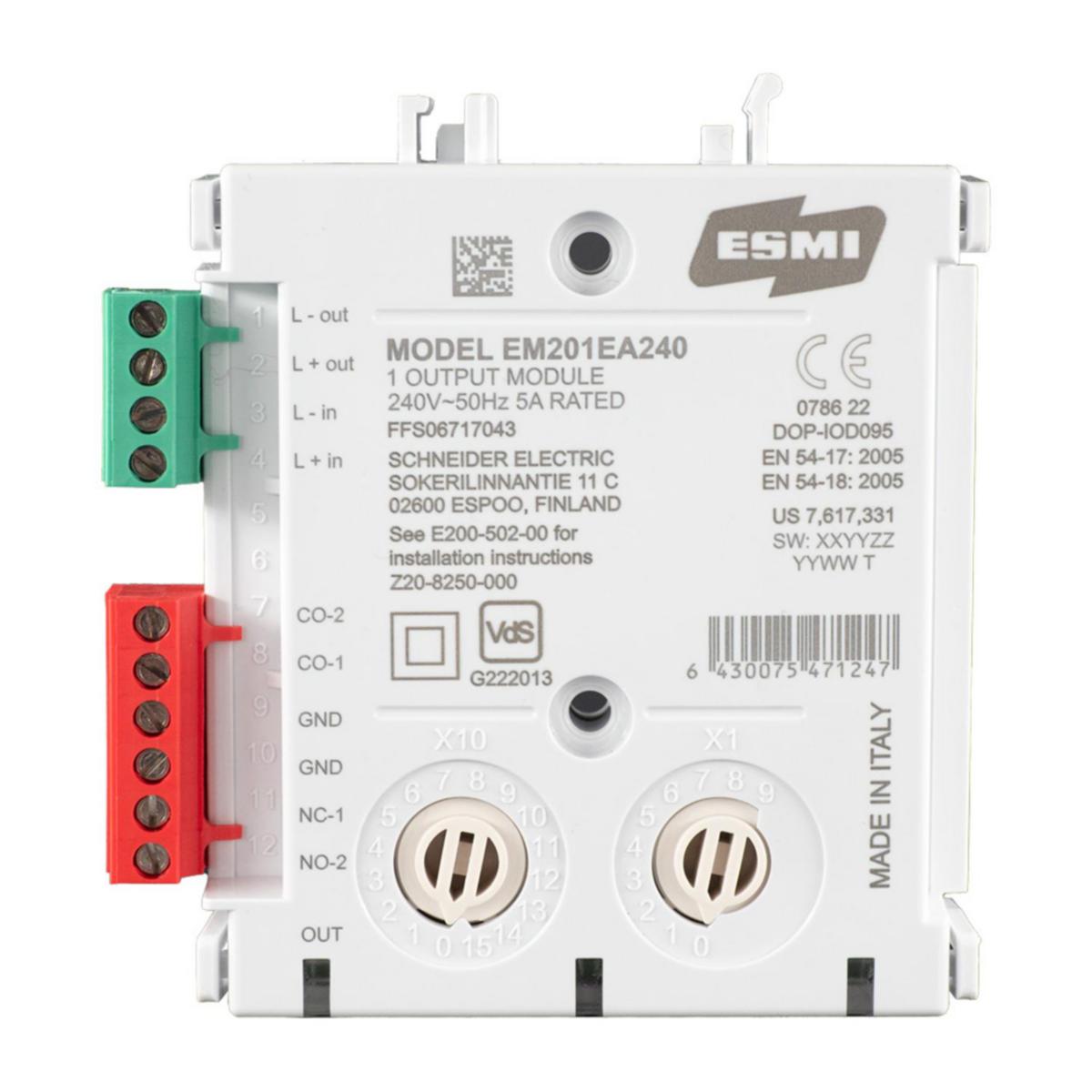 Adressemodul EM210EA-240 Schneider Electric - Adressemodul EM201EA-240