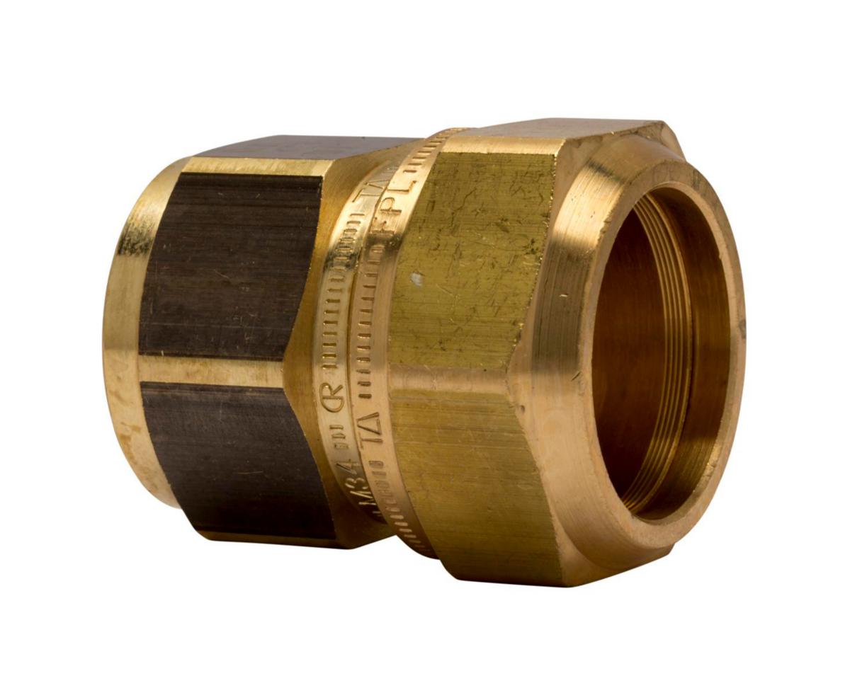 Union m/innvendige gjenger FPL - 18 mm x 3/4" FPL union 53302-618
