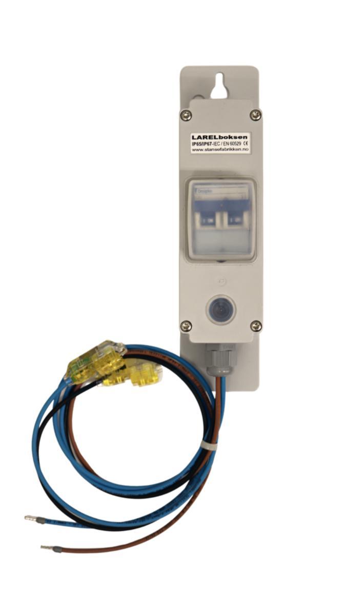 Larelbox ST 10A-C 2P IP65 CS - Larelboks ST 10A-C 2P IP65 CS