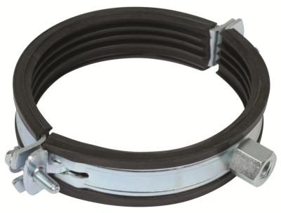 Rf rørklammer ø110mm - rørklammer med epdm gummi, aisi 31...