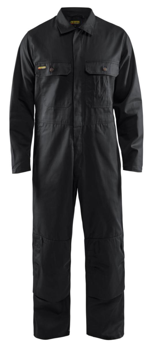 Kjeledress Blåkläder 6151-1000 m/kneputelommer - Kjeledress Blåkläder 6151 m/kneputelommer svart str C50