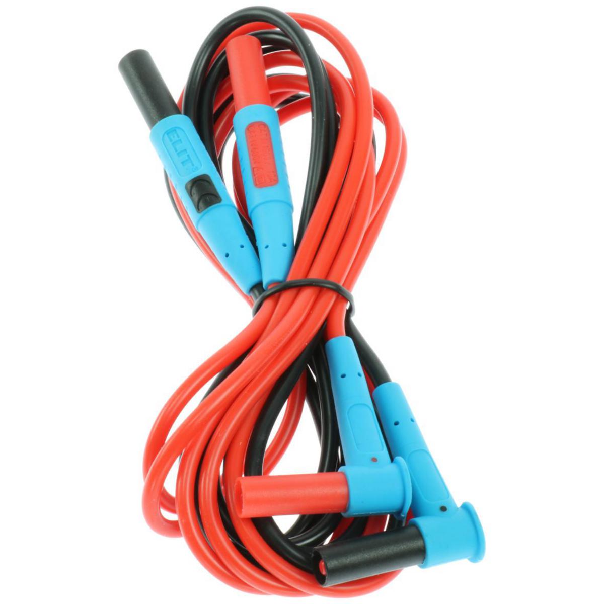 Måleledningsett ELIT® 2353 Silikon/PVC - Elit 2353-150RS Måleledn. sett