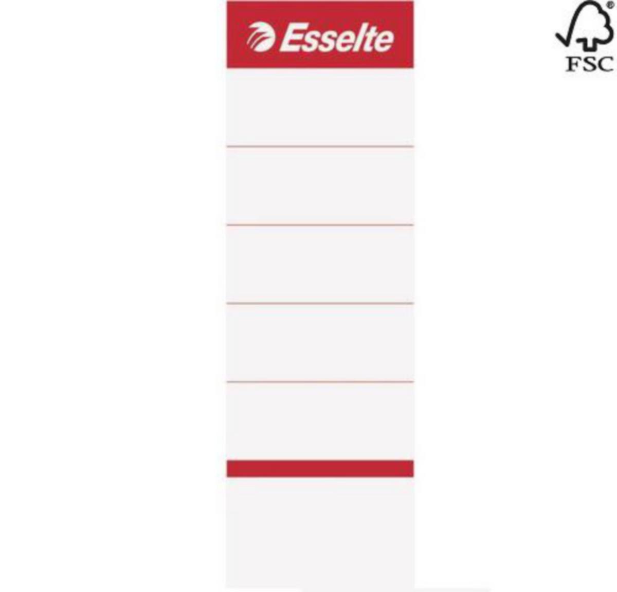 Ryggetikett Esselte® Brevordner - Ryggetikett Brevordner Esselte 75mm 100pk
